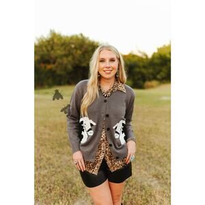 CATTLE CARDI *BLK BALDY. 2 fly co